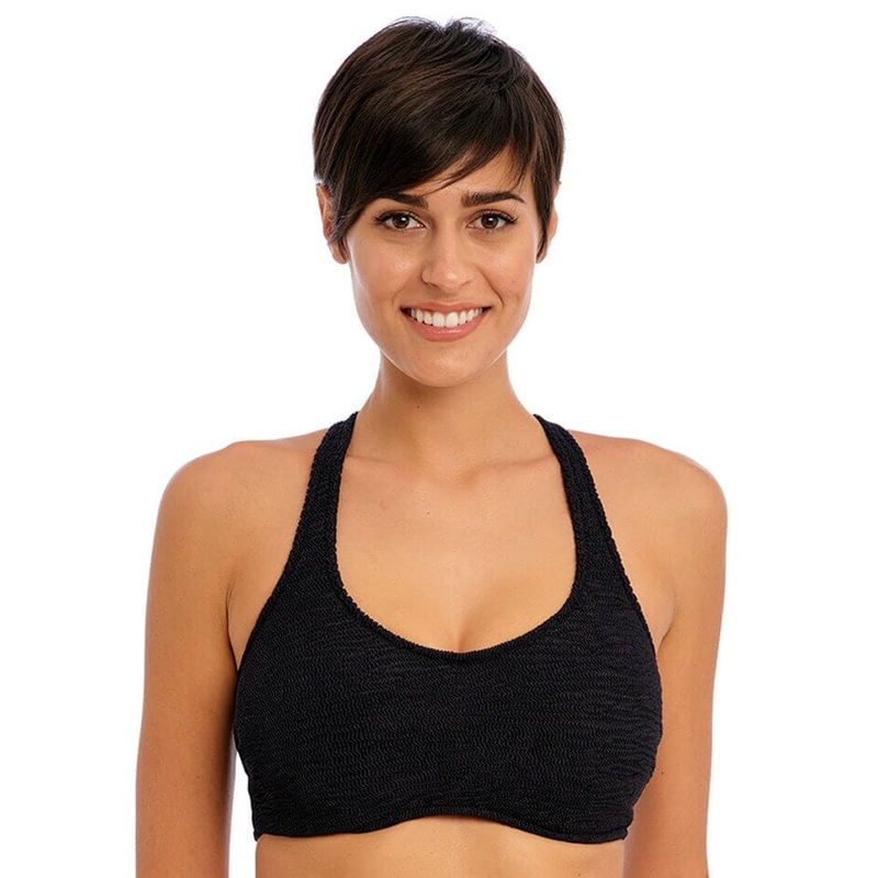 Freya Swim Ibiza Waves Underwire Bralette Bikini Top – Black 30D