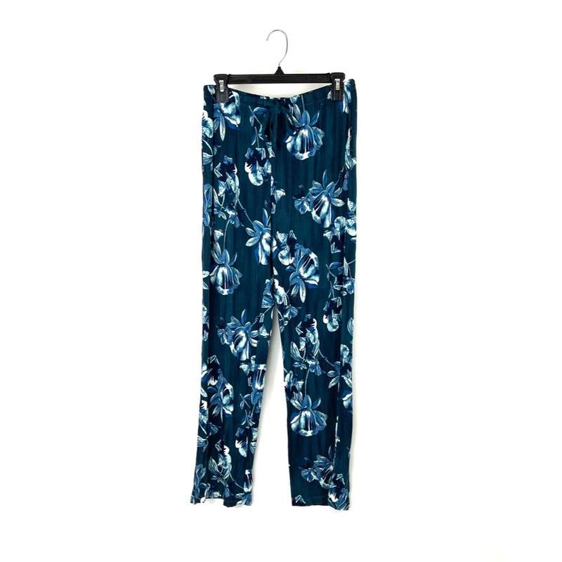 Pacific Blue Sleepwear Bottoms with Floral Print – Size 4-6