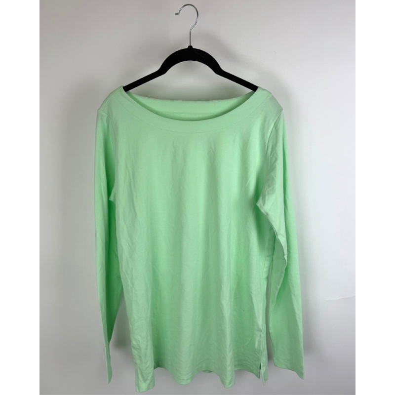 Pastel Green Long Sleeve Shirt – Size 6/8