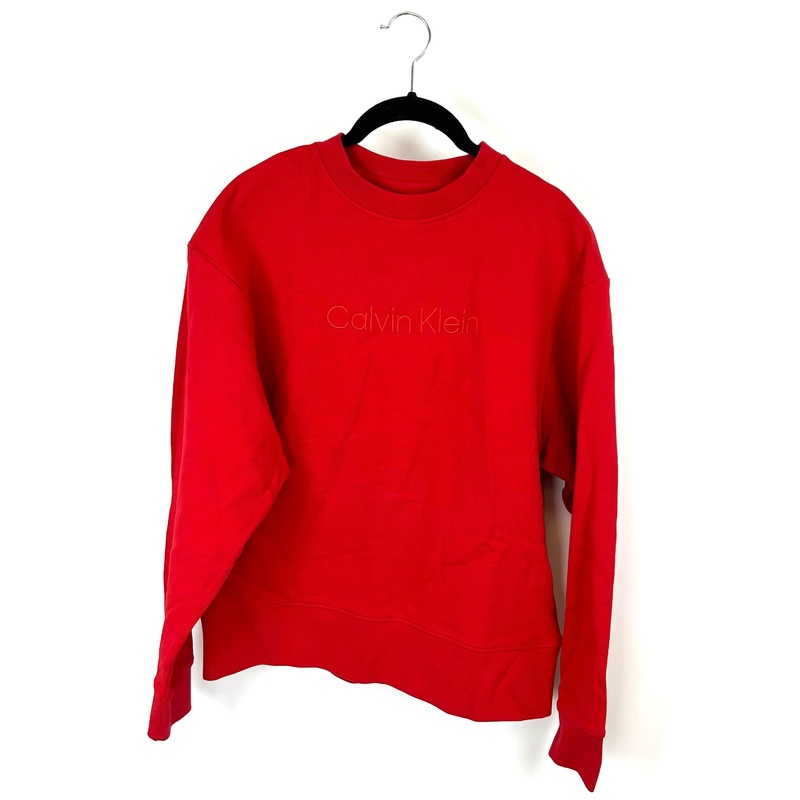 Red Logo Crew Neck – Small