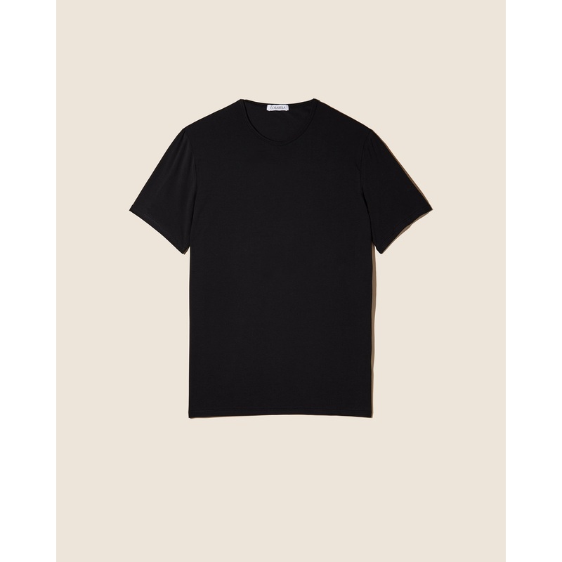 Tee Shirt Schwarz XS