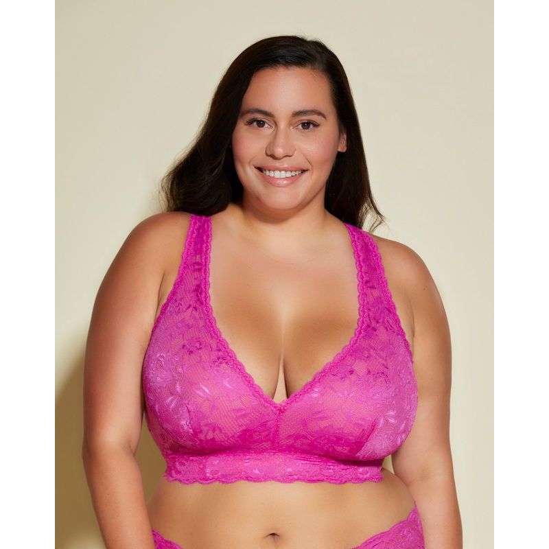 Ultra Curvy Racerback-Bralette “Racie” Cape Fuchsia XS