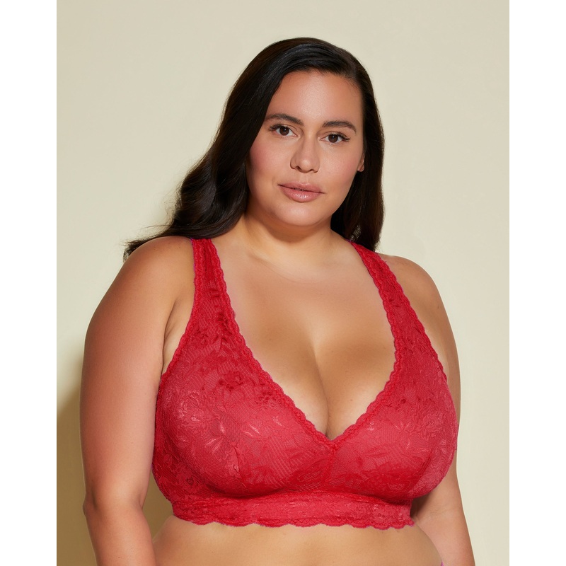 Ultra Curvy Racerback-Bralette “Racie” Mystic Red XS
