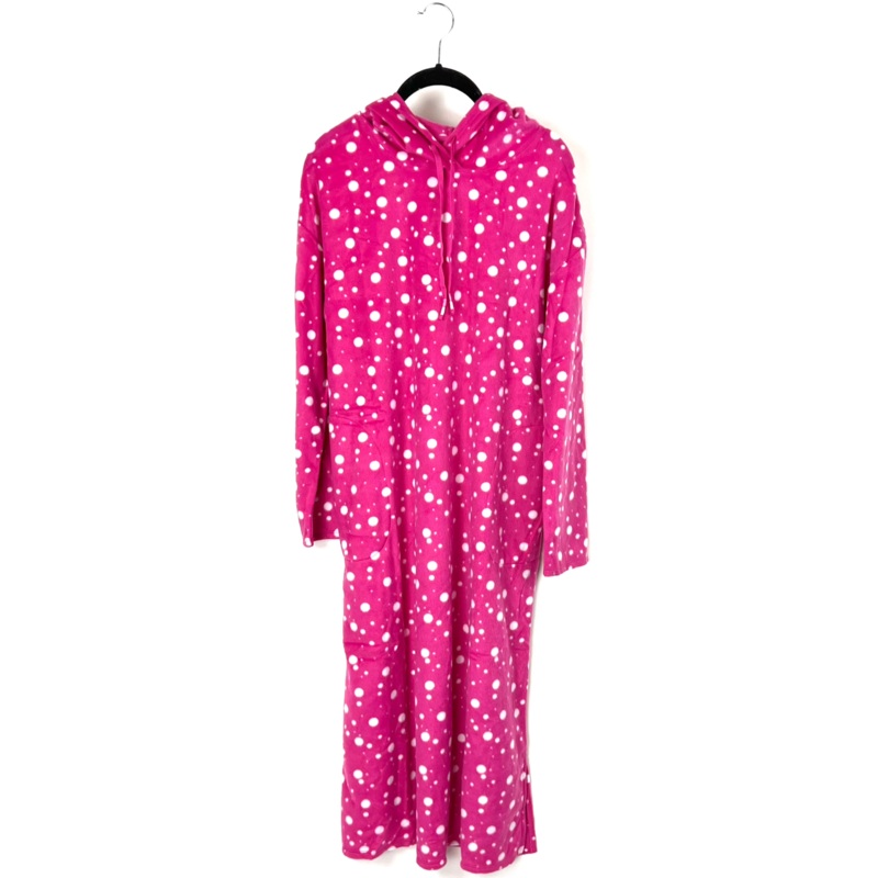 Pink And White Polkadot Nightgown – Size 6/8