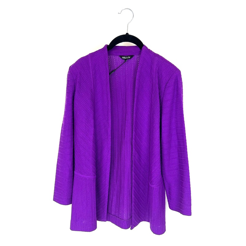 Purple Cardigan – Size 2/4