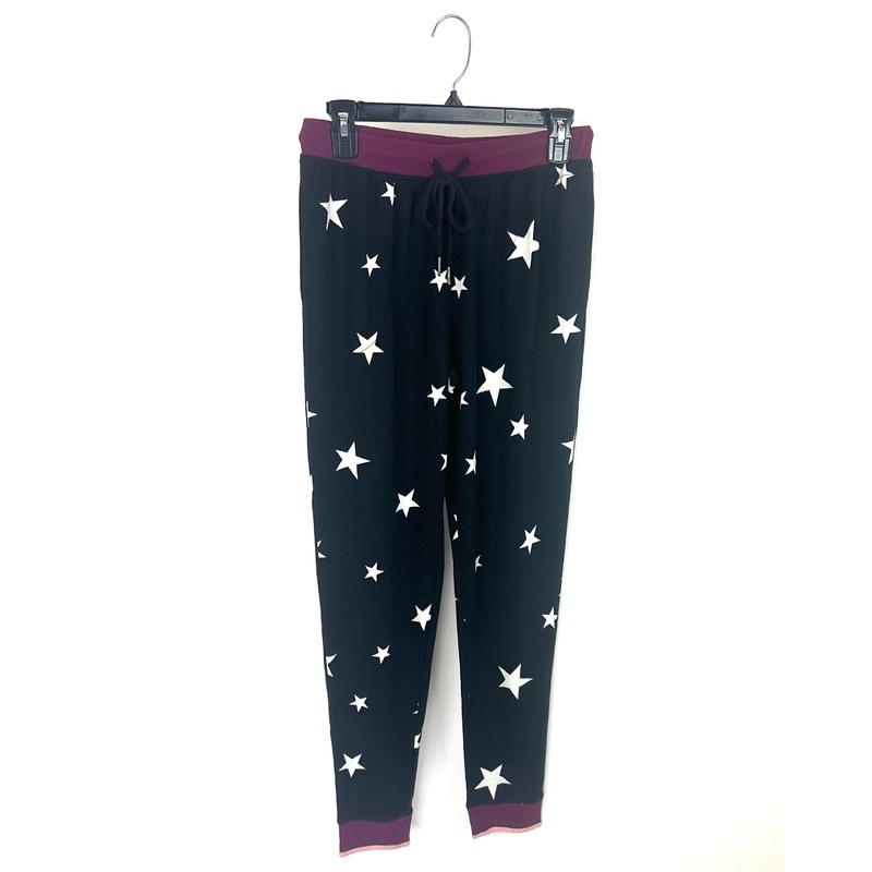 Star Print Lounge Joggers – Small