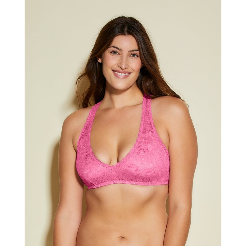 Bralette De Espalda Cruzada Racie Beauty Rani Pink S