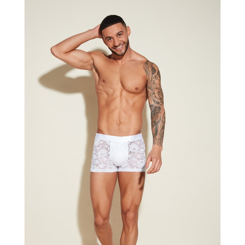 Boxer Forme Classique Blanc S