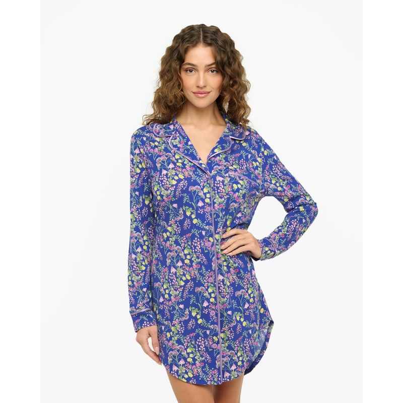 Camicia Da Notte Stampata Gardini XS