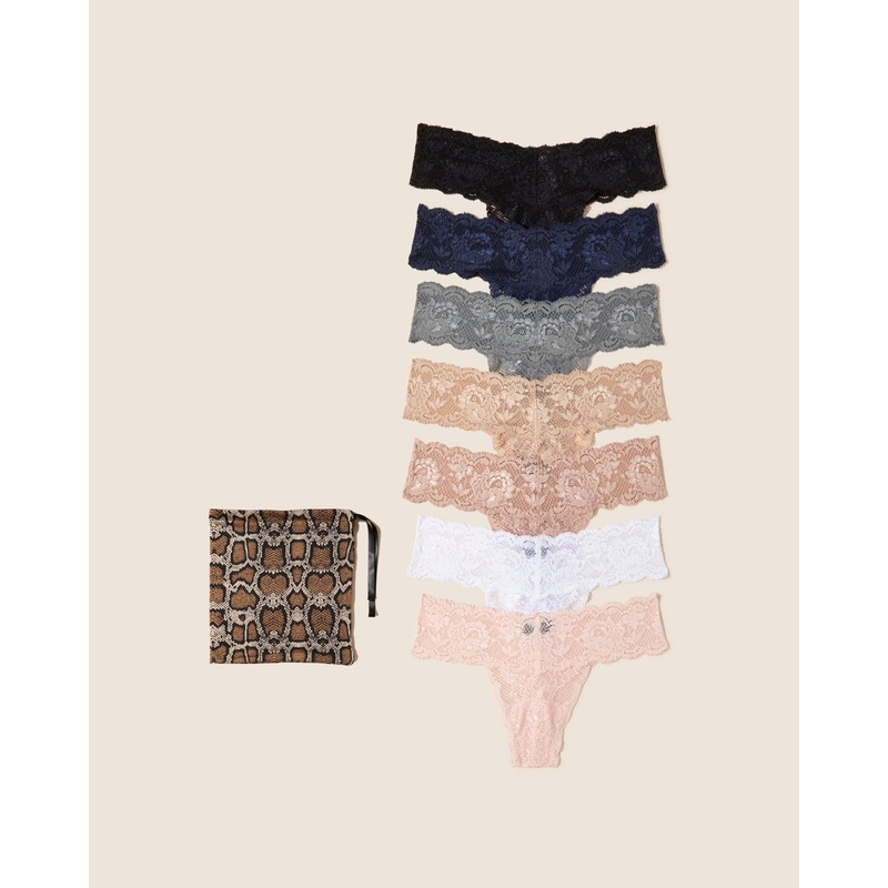 Cutie – Multipack Da 7 Pezzi Neutral Snake Taglia Unica