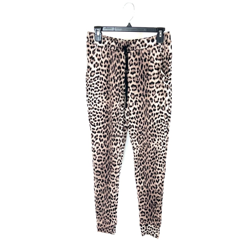 Leopard Print Lounge Pants – Size 4/6