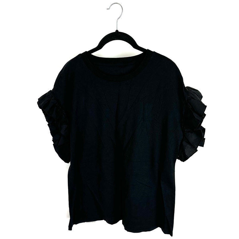 Ruffled Short Sleeve T-Shirt – Size 4/6