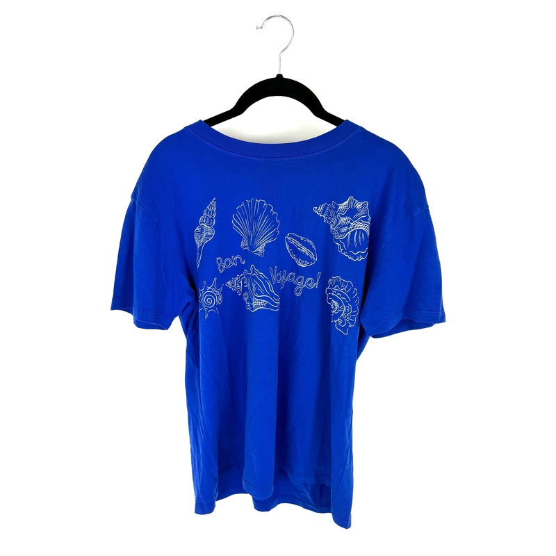 Bright Blue “Bon Voyage” T-Shirt – Size 2-4