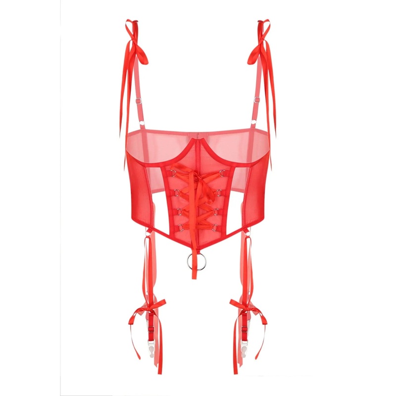 LITTLE RED RIDING HOOD CORSET 32B