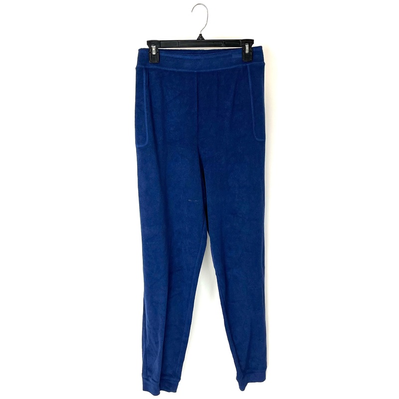 Navy Blue Terry Cloth Joggers – 1X