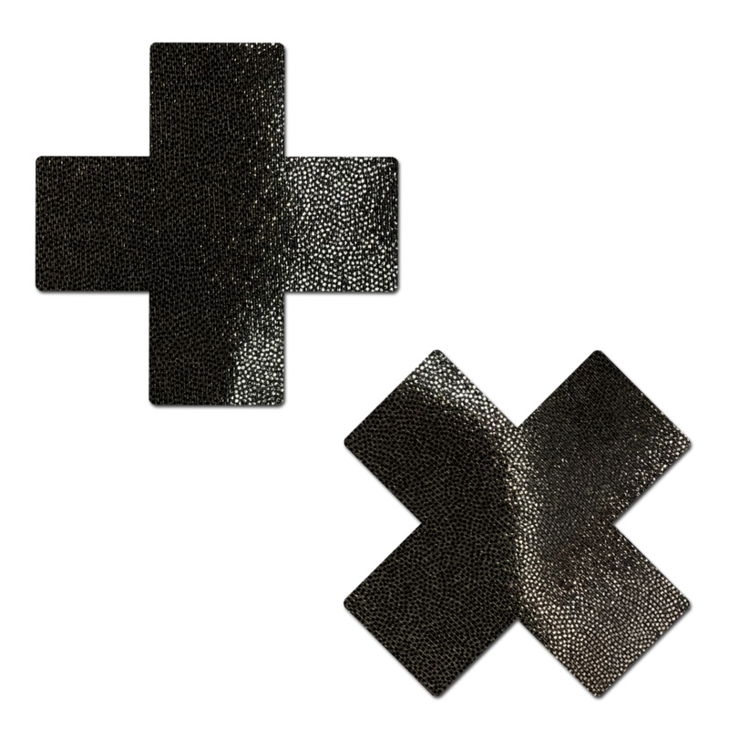 Reusable Pasties: Nipple Covers by Pastease Everyday Liquid Black Heart
