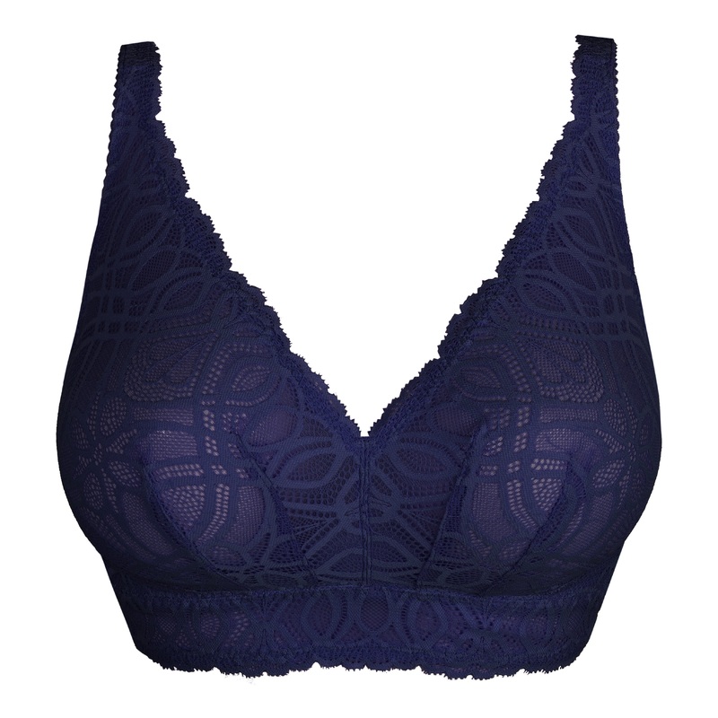 Salerno Midnight Blue Bralette Midnight Blue 34C