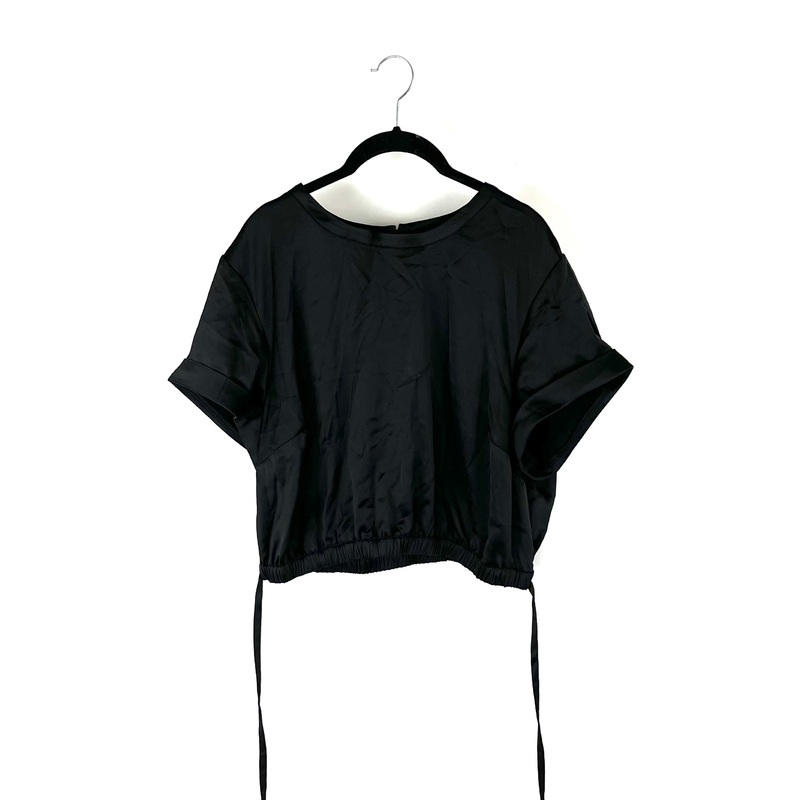 Black Crop Top – 0X, 2X, 4X OX