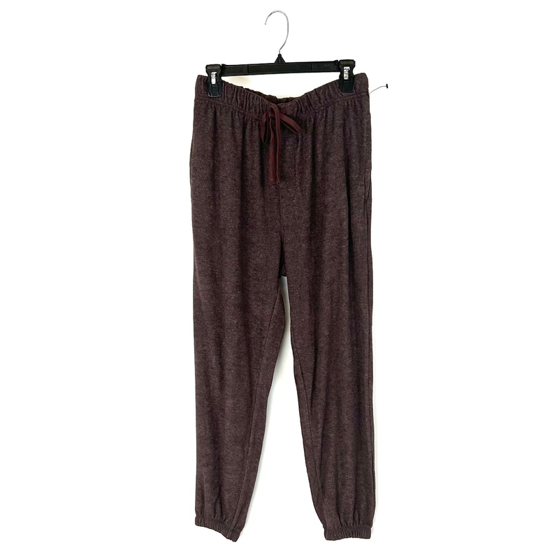 Brown Terry Cloth Joggers – Size 8-10