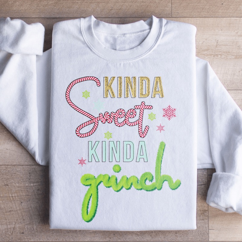 Kinda Sweet Sweatshirt S White