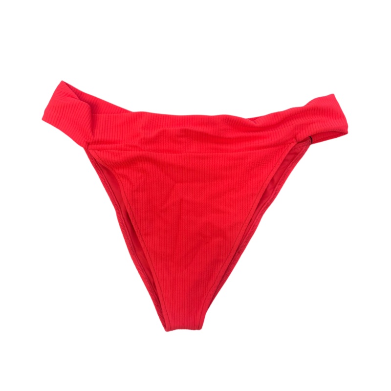 Neon Coral Cheeky Bikini Bottom –  Extra Extra Large