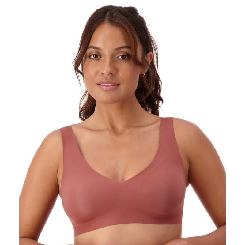 Sloggi ZERO Feel 2.0 Wire-free Bralette – Burnt Henna XS