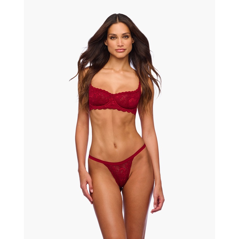 String Skimpie Sindoor Red Taille Unique
