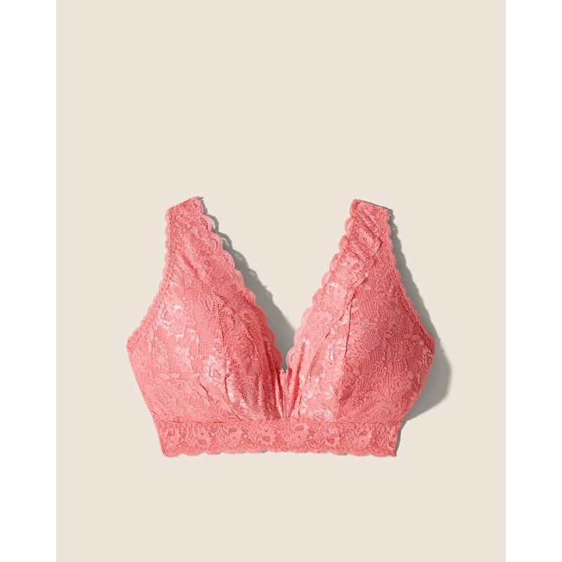 Super Curvy Plungie Longline Bralette Venetian Dusk XS
