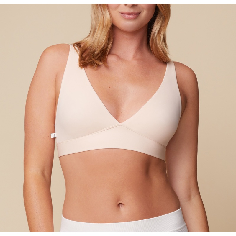 Bliss Plunge Adjustable Bralette – Rose Rose XS