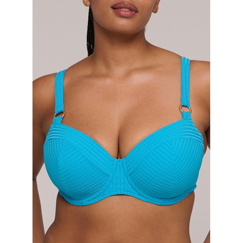 Kochi Sea Breeze Padded Balcony Bikini Top Sea Breeze 34C