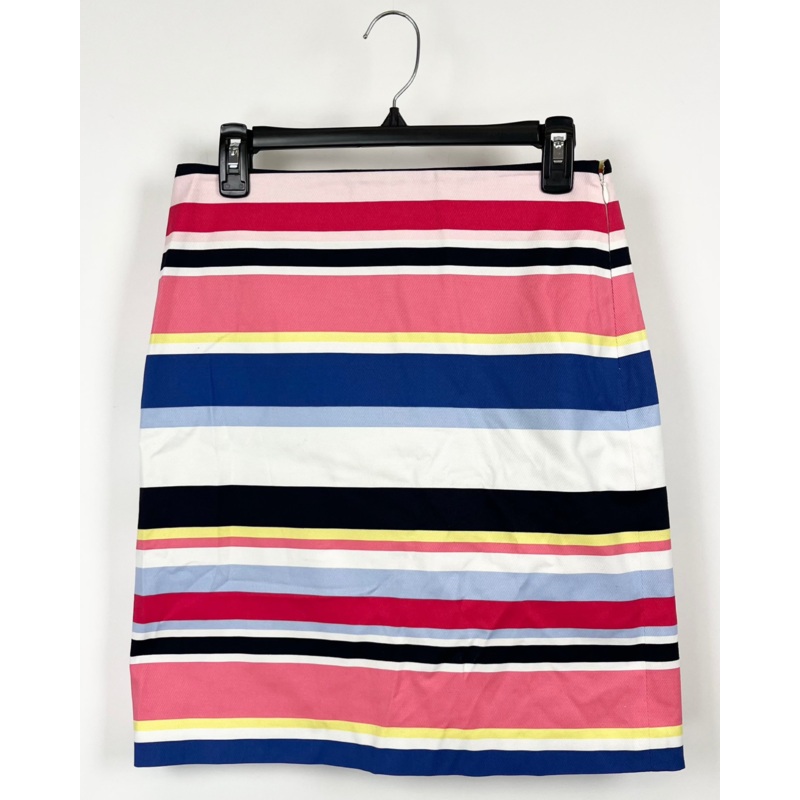 Multicolor Striped Skirt – Size 4