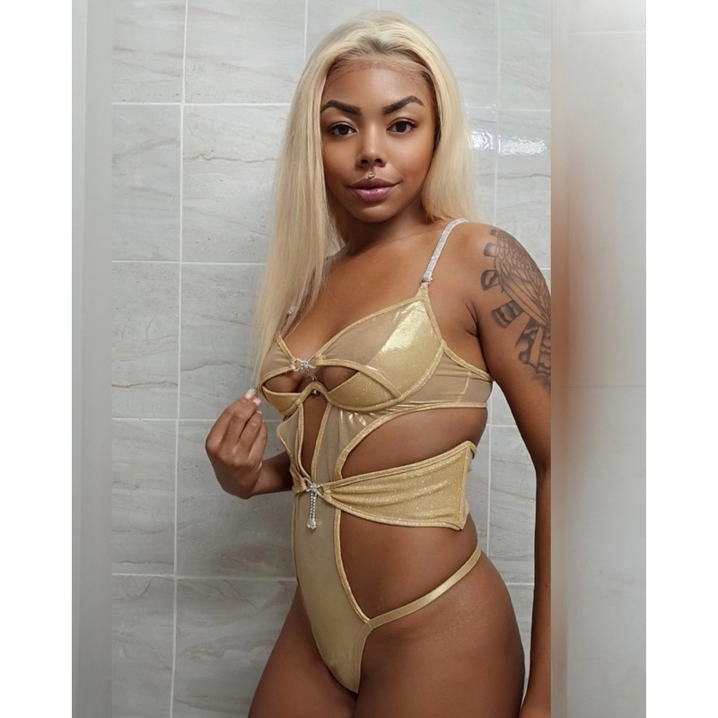 Gilded Beauty Teddy Gold X-Small