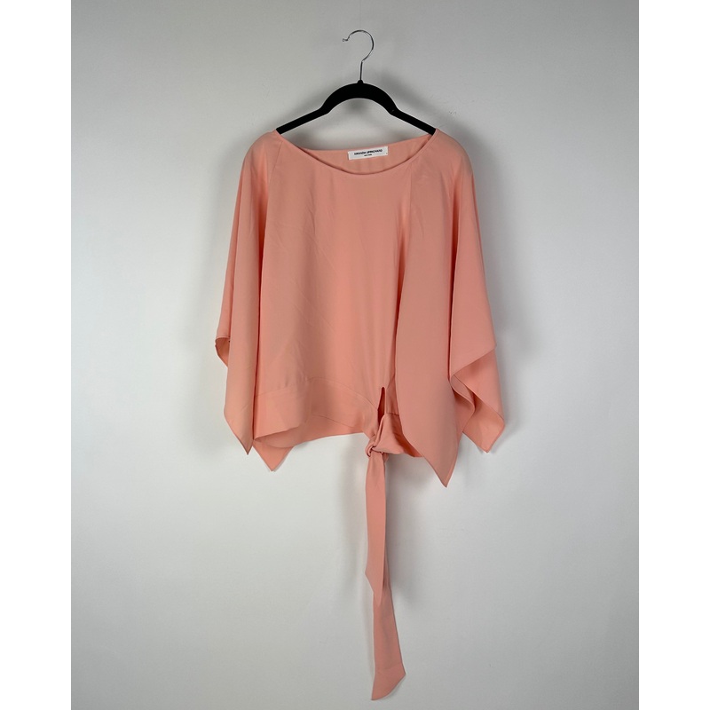 Peach Side Tie Top – Small