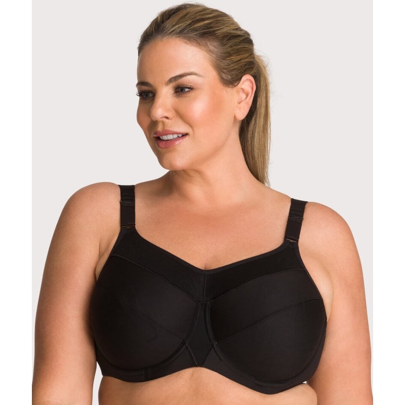 Triumph Triaction Ultra Underwired Sports Bra – Black 34C