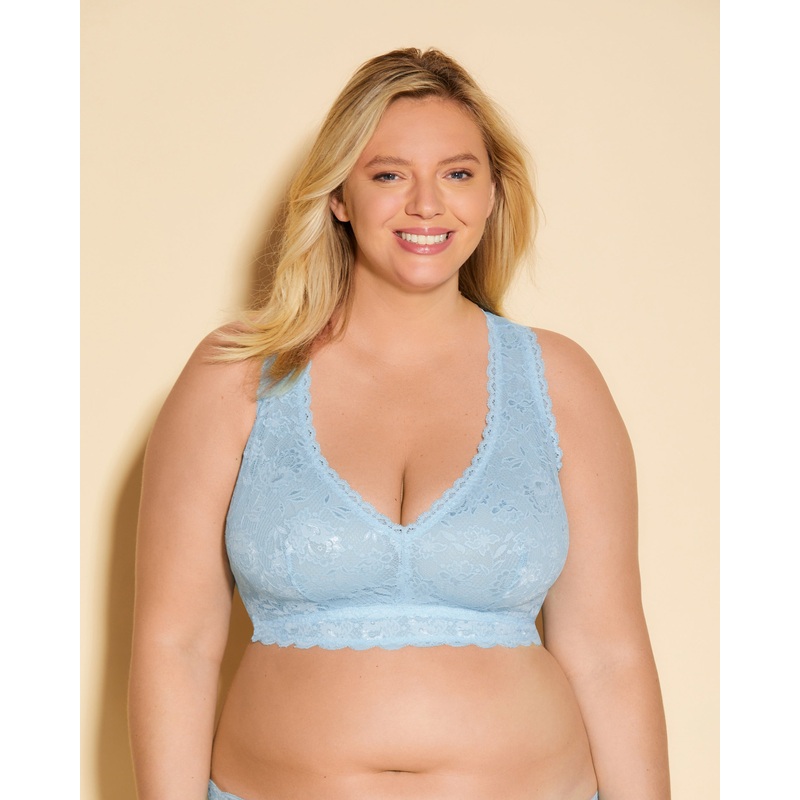 Ultra Curvy Racie Racerback Bralette Aasmani Blue XS