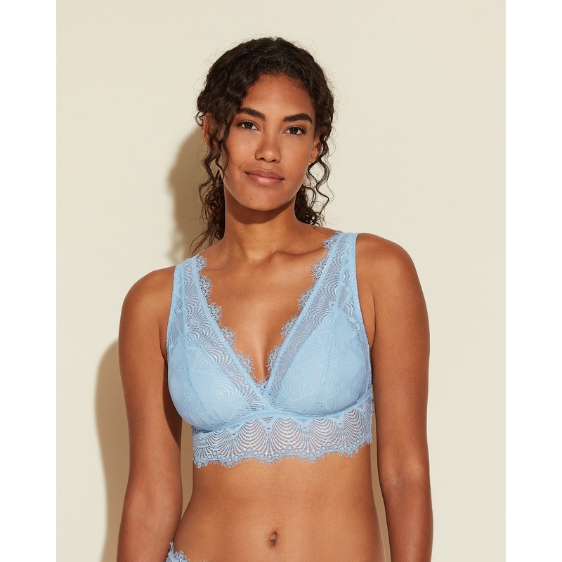 Brassire Dcollet Plongeant Aasmani Blue S